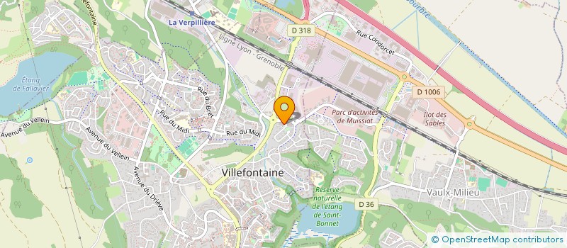 localisation de l'entreprise MONSIEUR KHALID DEBBAGH à VILLEFONTAINE