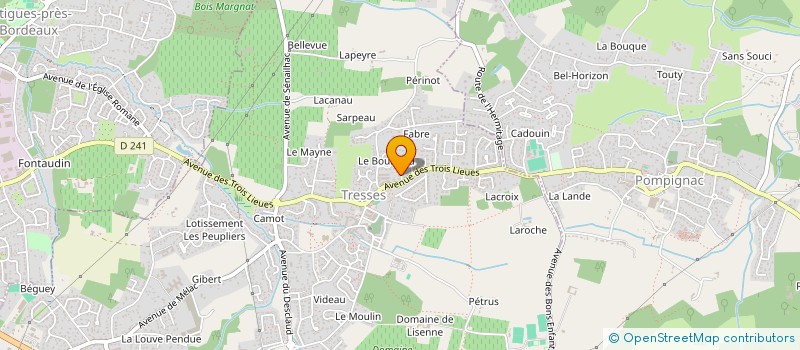 localisation de l'entreprise MONSIEUR KHALID DOUDOUCH  TRESSES