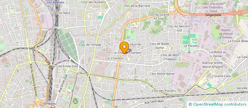 localisation de l'entreprise MONSIEUR KHALID DRISSI  ORLEANS