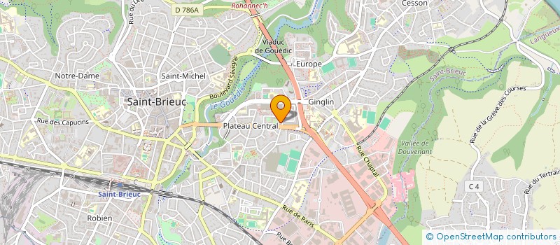 localisation de l'entreprise MONSIEUR KHALID DYSHNIEV à SAINT-BRIEUC