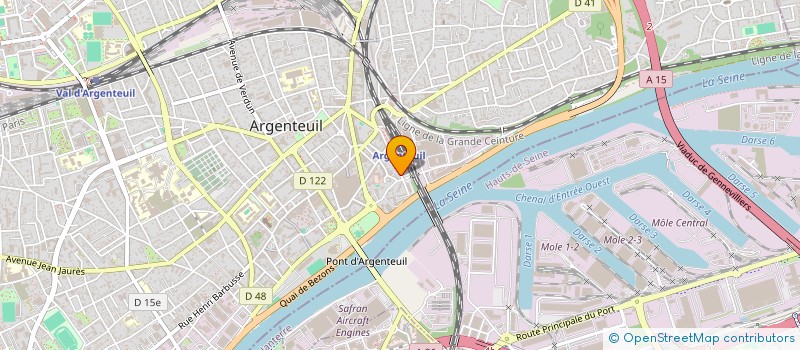 localisation de l'entreprise MONSIEUR KHALID EL AASRAOUI  ARGENTEUIL