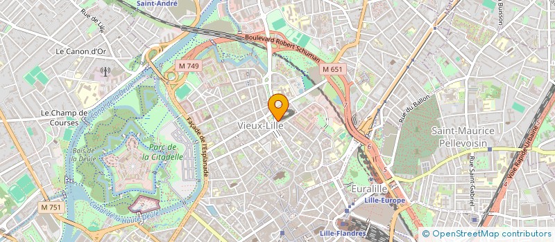 localisation de l'entreprise MONSIEUR KHALID EL AFGHANI à LILLE