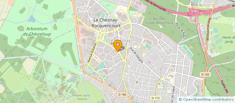 localisation de l'entreprise MONSIEUR KHALID EL ASSRI à LE CHESNAY-ROCQUENCOURT