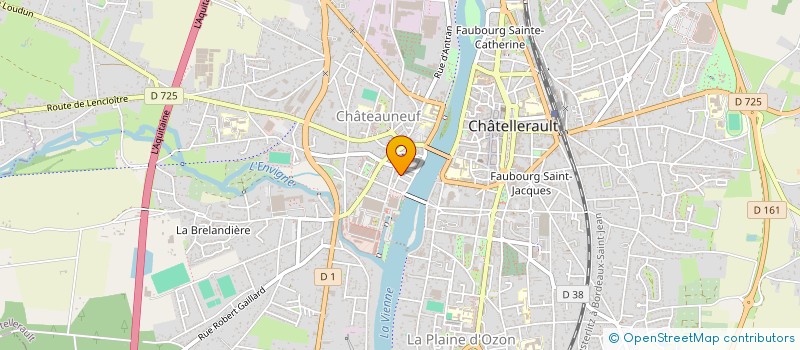 localisation de l'entreprise MONSIEUR KHALID EL HAJJI  CHATELLERAULT