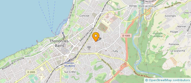 localisation de l'entreprise MONSIEUR KHALID EL HAJOUI à THONON-LES-BAINS