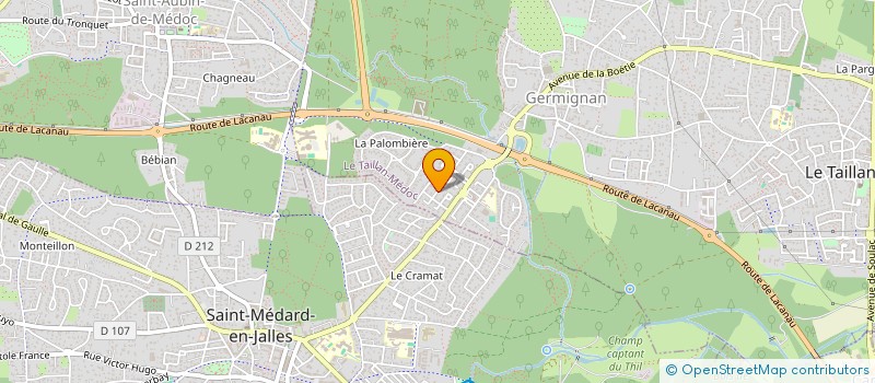 localisation de l'entreprise MONSIEUR KHALID EL HAJOUI-ETTAALIBI à LE TAILLAN-MEDOC