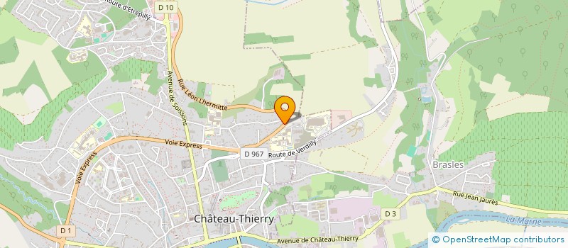 localisation de l'entreprise MONSIEUR KHALID EL HASSANI  CHATEAU-THIERRY