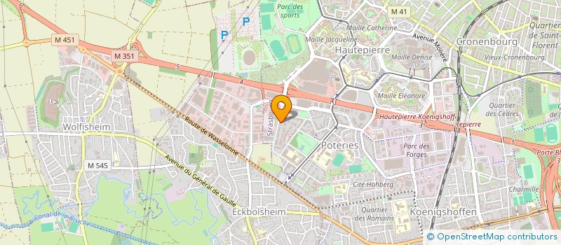 localisation de l'entreprise MONSIEUR KHALID EL JAOUHARI à STRASBOURG