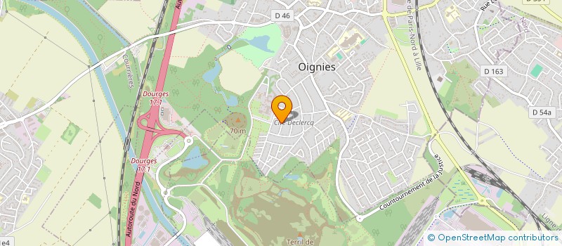 localisation de l'entreprise MONSIEUR KHALID EL KADI  OIGNIES