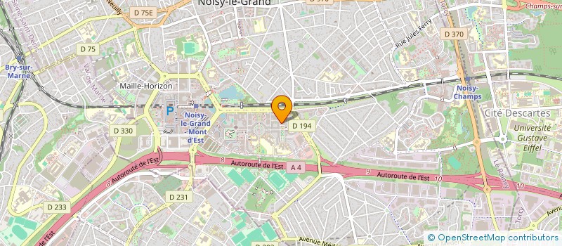 localisation de l'entreprise MONSIEUR KHALID EL KAHLIOUI à NOISY-LE-GRAND
