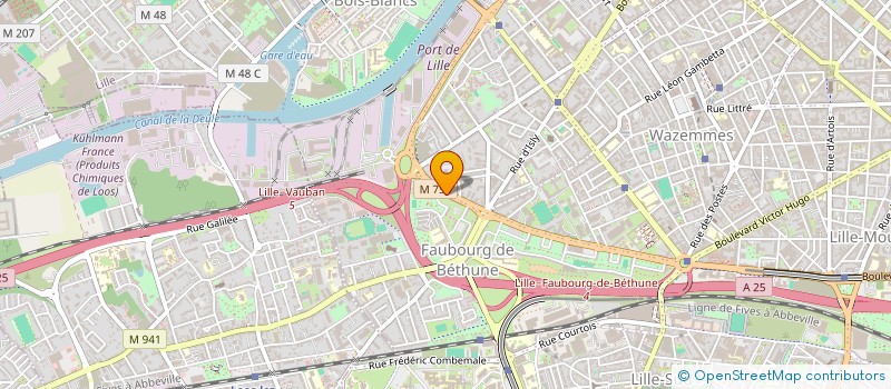 localisation de l'entreprise MONSIEUR KHALID EL MAACH  LILLE