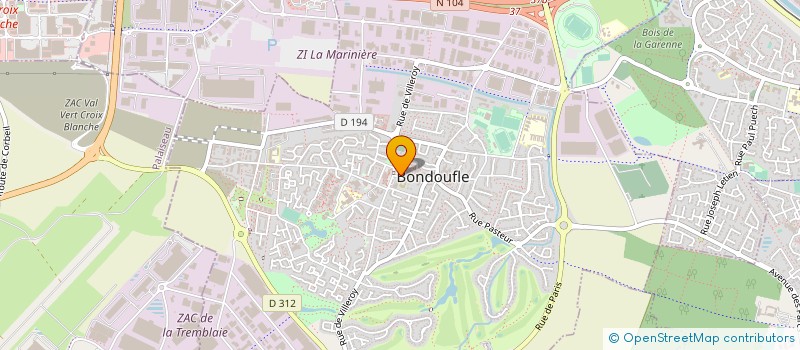 localisation de l'entreprise MONSIEUR KHALID EL MANSOURI EDDAGHMOUMI  RIS-ORANGIS