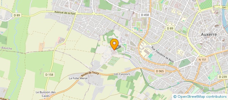 localisation de l'entreprise MONSIEUR KHALID EL MEHDI à AUXERRE