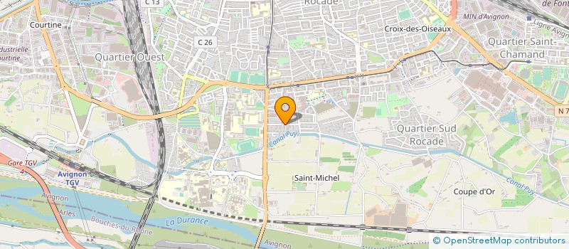 localisation de l'entreprise MONSIEUR KHALID EL MRABET  AVIGNON