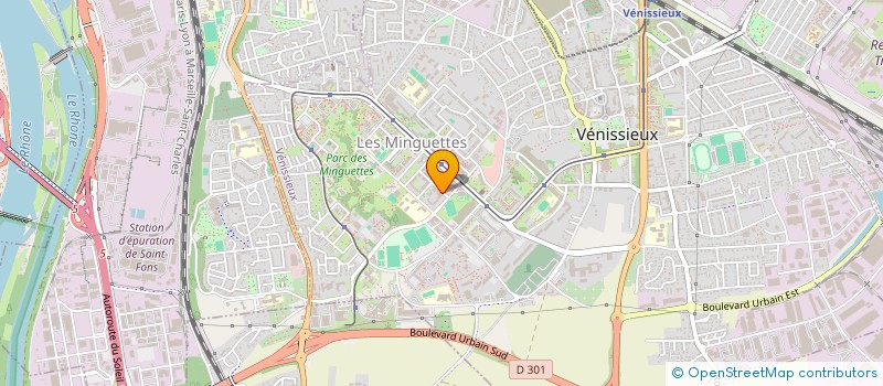 localisation de l'entreprise MONSIEUR KHALID EL QUACHANI  VENISSIEUX