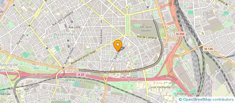 localisation de l'entreprise MONSIEUR KHALID EL WASAIDI à LILLE