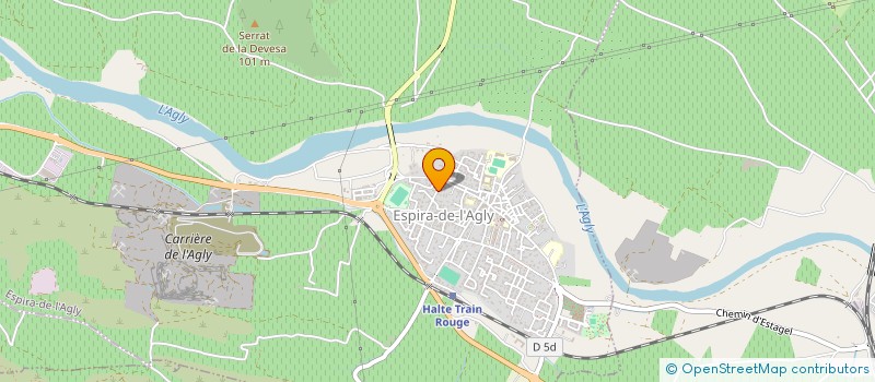 localisation de l'entreprise MONSIEUR KHALID ELASSAMI  ESPIRA-DE-L'AGLY