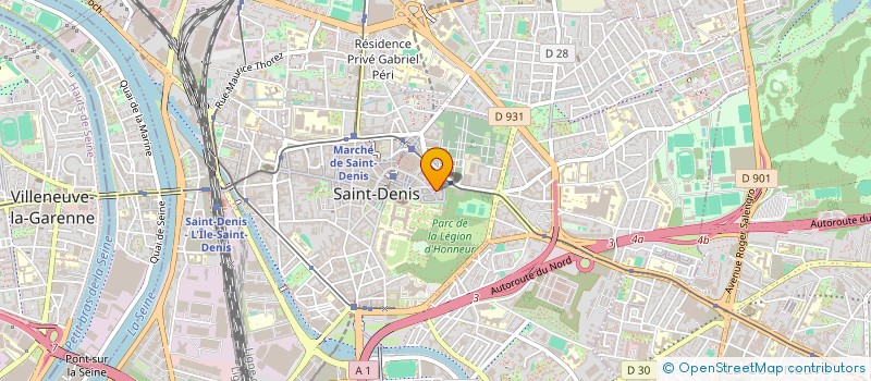 localisation de l'entreprise MONSIEUR KHALID ESSADI à SAINT-DENIS
