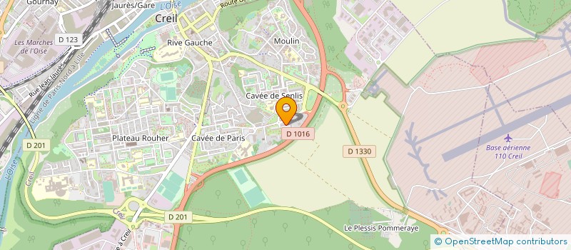 localisation de l'entreprise MONSIEUR KHALID ESSAKKA à CREIL