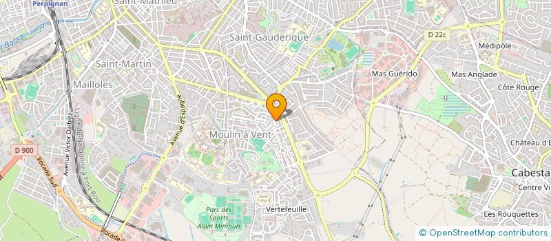 localisation de l'entreprise MONSIEUR KHALID FARDI  PERPIGNAN