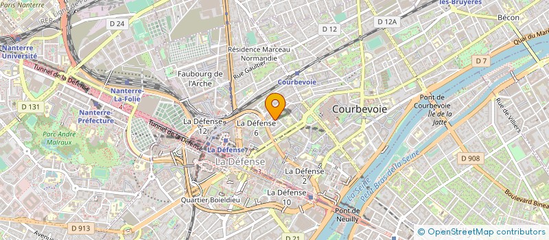 localisation de l'entreprise MONSIEUR KHALID GROUM à COURBEVOIE