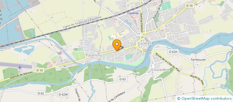 localisation de l'entreprise MONSIEUR KHALID HADDOUCHEN  MARTRES-TOLOSANE