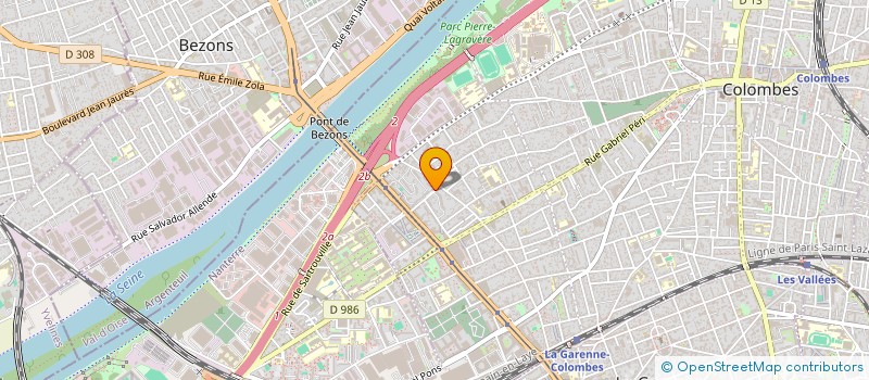 localisation de l'entreprise MONSIEUR KHALID HAFID ELIDRISSI à COLOMBES