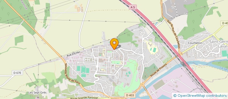 localisation de l'entreprise MONSIEUR KHALID HAMIDI  MONTEREAU-FAULT-YONNE