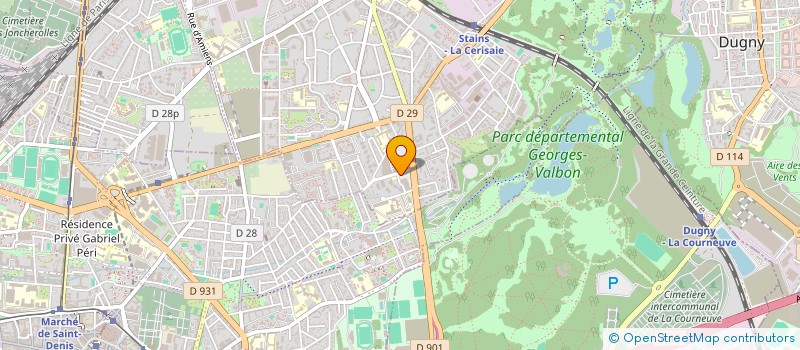 localisation de l'entreprise MONSIEUR KHALID HAMMOUTI à STAINS