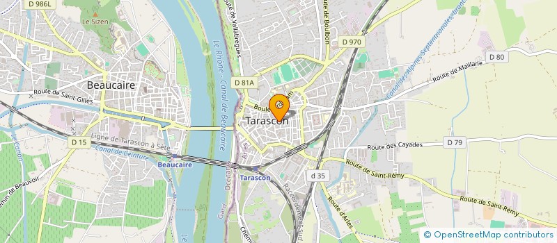 localisation de l'entreprise MONSIEUR KHALID HAOUHAOU  TARASCON