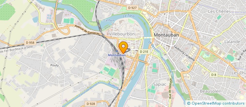 localisation de l'entreprise MONSIEUR KHALID HARYOULY  MONTAUBAN