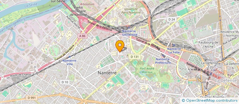 localisation de l'entreprise MONSIEUR KHALID HMAMOU à NANTERRE
