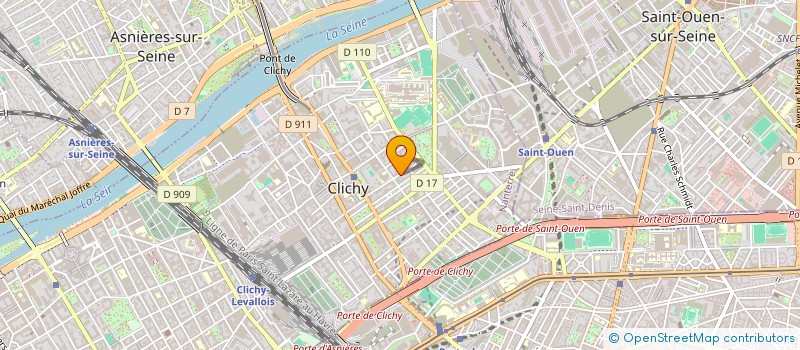 localisation de l'entreprise MONSIEUR KHALID IMIHY à CLICHY