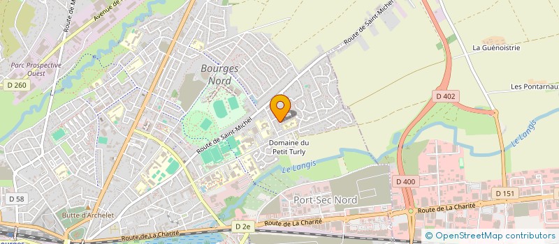 localisation de l'entreprise MONSIEUR KHALID IRIH  BOURGES