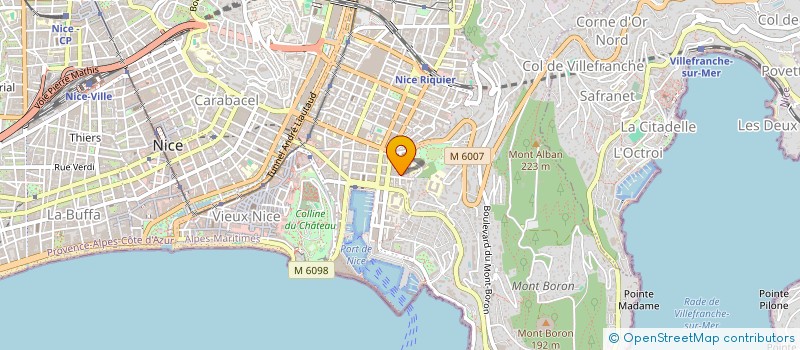 localisation de l'entreprise MONSIEUR KHALID ISAEV à NICE