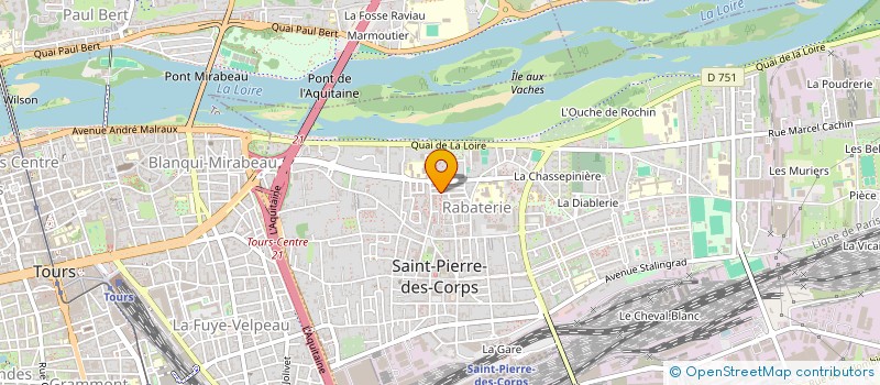 localisation de l'entreprise MONSIEUR KHALID ISMAEL ABDALLAH  SAINT-PIERRE-DES-CORPS