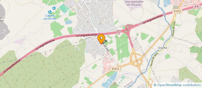 localisation de l'entreprise MONSIEUR KHALID JABRANE  POUSSAN