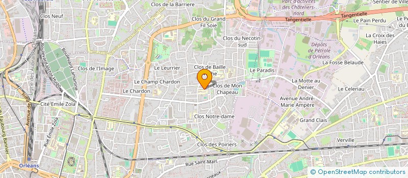 localisation de l'entreprise MONSIEUR KHALID JOUHAR à ORLEANS