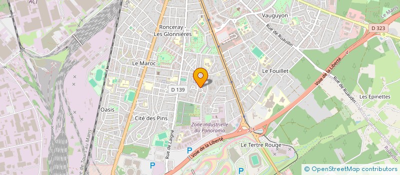 localisation de l'entreprise MONSIEUR KHALID KARFACH  LE MANS