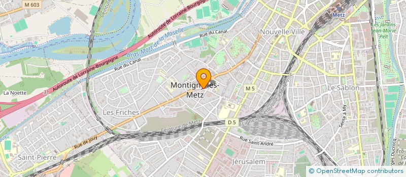 localisation de l'entreprise MONSIEUR KHALID KHADDAN à MONTIGNY-LES-METZ