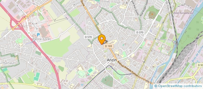 localisation de l'entreprise MONSIEUR KHALID KHALDI  ANZIN