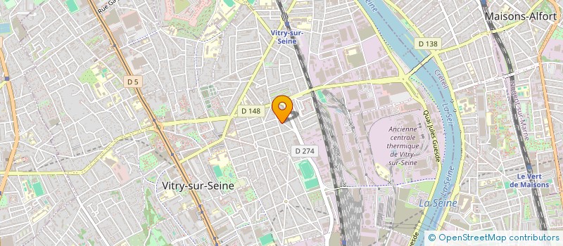 localisation de l'entreprise MONSIEUR KHALID KHALID  VITRY-SUR-SEINE