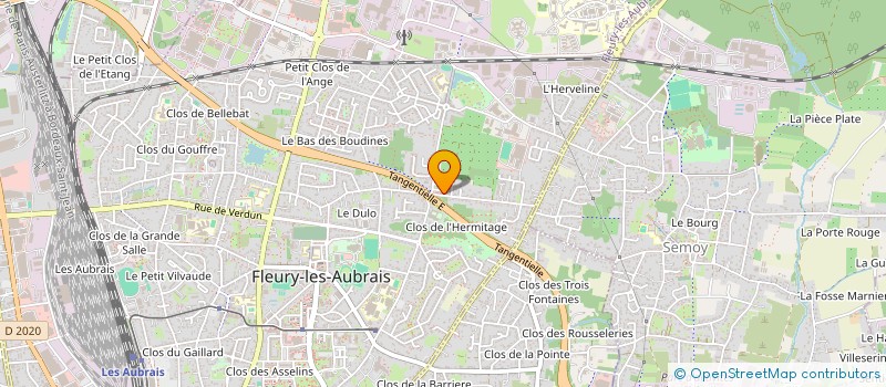 localisation de l'entreprise MONSIEUR KHALID KHALIFAH à FLEURY-LES-AUBRAIS