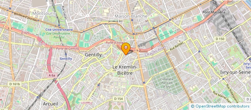 localisation de l'entreprise MONSIEUR KHALID KHARBOUCHE à KREMLIN BICETRE