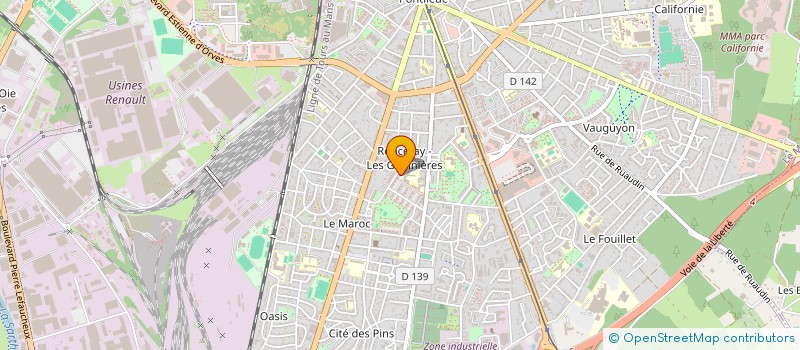 localisation de l'entreprise MONSIEUR KHALID LAARAJ  LE MANS