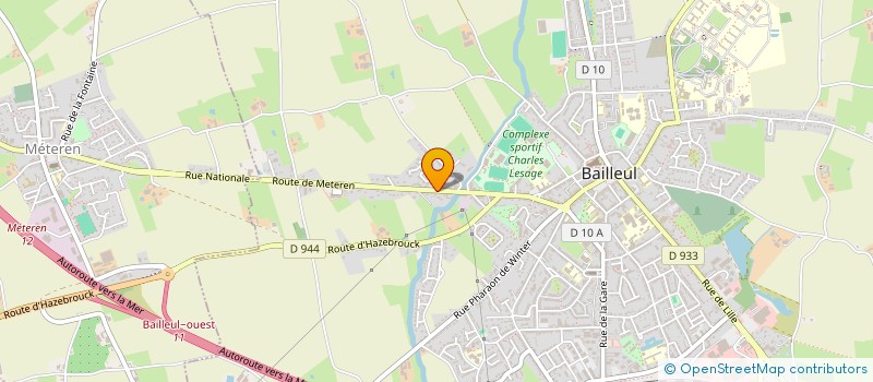 localisation de l'entreprise MONSIEUR KHALID LAAZIRI à BAILLEUL
