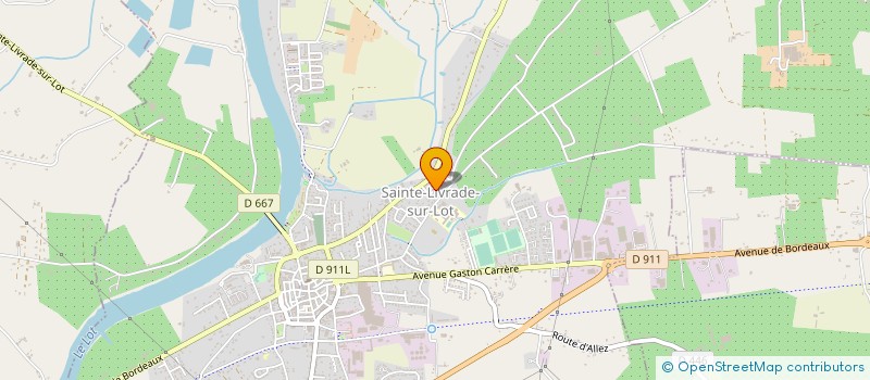 localisation de l'entreprise MONSIEUR KHALID LABOUZ à SAINTE-LIVRADE-SUR-LOT
