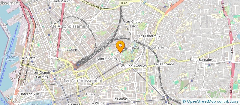 localisation de l'entreprise MONSIEUR KHALID LAHRECH  MARSEILLE
