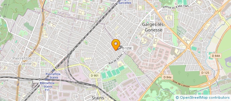 localisation de l'entreprise MONSIEUR KHALID LAMDAOUAR  STAINS