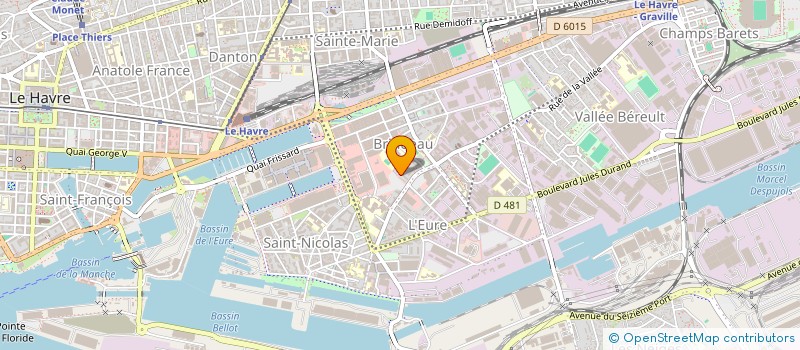 localisation de l'entreprise MONSIEUR KHALID LATIF  LE HAVRE